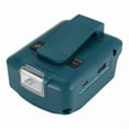thumbnail image 1 of For  ADP05 14.4V/18V Lion Battery USB/Type-C Converter Port with LED Light Spotlight Outdoor Light for, 1 of 7