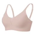 thumbnail image 4 of MEICHEN Supportive Wireless Jelly Bras for Women Full Coverage No Underwire Bralettes Push Up Seamless Underwear, 4 of 4