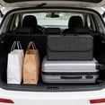 thumbnail image 7 of Yurqghjb Foldable Car Trunk Organizer, Premium Felt Cloth Cargo Storage Bin for SUV and Sedan,Black, 1 Pack, 7 of 7