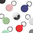 thumbnail image 2 of SENHAWK IP67 Waterproof Carbon Fiber AirTag Dog Collar Holder, Rotating Lock Secure Anti-Lost Pet ID Tag, Compatible with Apple AirTag, GPS Tracker Case for Dog Cat, 2 of 8
