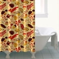 thumbnail image 4 of Colorful Mushroom Shower Curtain 72"x72" ,Bathroom Decorative Shower Curtains Set with 12 Hooks,Modern Waterproof Washable Shower Curtain, 4 of 6