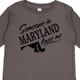 thumbnail image 4 of Inktastic Someone in Maryland Loves Me Boys or Girls Long Sleeve Toddler T-Shirt, 4 of 5