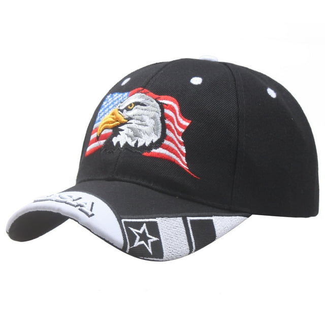 Gorra de béisbol United States Flags Eagles Anime para niños