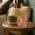 thumbnail image 4 of Jiibva Wood Desk Clock, Non Ticking Silent Clock for Shelf, Table, Mantel Or Bedside, Modern Desk Clock Bedside Clock Home Decorative Small Table Clock, 4 of 7