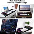 thumbnail image 7 of Galdas Gaming Mouse Pad XXL XL Large Mouse Pad Long Extended Big Mousepad Non-Slip Rubber Keyboard Mouse Pad with Stitched Edges for Laptop Home Office (31.5x11.8x0.08 Inch) … (2025 Calendar), 7 of 7