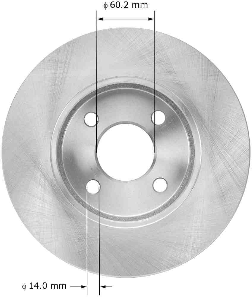 Bendix PRT5899 Premium Brake Rotor