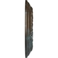 thumbnail image 4 of Ekena Millwork 12 1/2"OD x 1 1/2"P Carlsbad Ceiling Medallion (Fits Canopies up to 7 7/8"), Hand-Painted Bronze Blue Patina, 4 of 7