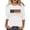 T Shirts for Women Clearance under $5 White, variant on VOUZZA Womens 3/4 Sleeve 4th of July Shirts USA Flag Crewneck 250 Years Anniversary Blouse Casual Stylish Clothing