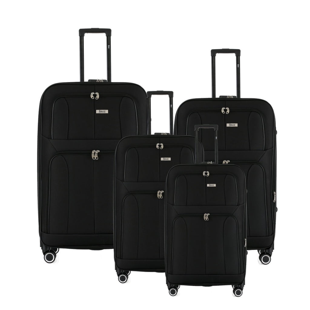 IZOD Expandable Luggage Set - 360 Dual Spinning Wheels - 3 Piece