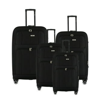 IZOD Noah Shell 3 Piece Luggage Set - Lightweight, Expandable