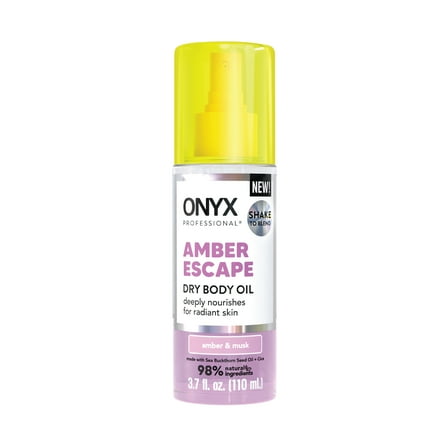 ONYX Professional Hydrating Dry Body Oil & Essence Duo, Amber Escape, 3.7 fl oz