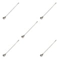 thumbnail image 3 of Kearding Cuchara de barra de acero inoxidable con mango largo, agitador mezclador, cucharas retorcidas, utensilios de cocina, bebidas, hogar, Type2 NO2, 3 of 6