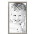 thumbnail image 2 of ArtToFrames 22" x 39" Silver Picture Frame, 22x39 inch Silver MDF Poster Frame (WOM-4642), 3 Pack, 2 of 7