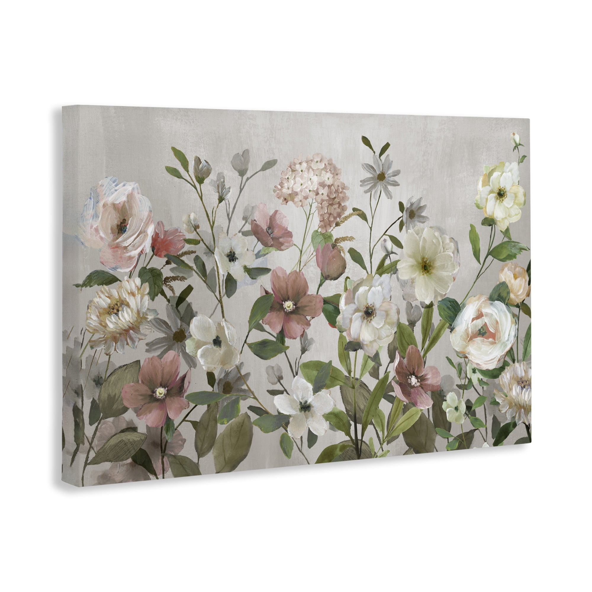 Stupell Industries Garden Meadow Arrangement Canvas Wall Art, design by Nan