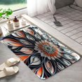 thumbnail image 6 of 3D Flower 20 Non-Slip Memory Foam Bath Rug: Absorbent, Quick-Dry, Machine Washable, Soft & Comfortable - L, 6 of 7