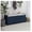 Antique Navy, variant on Entryway Storage Bench with 3 Doors & Cushion - Shoe Organizer Wooden Ottoman for Living Room, Bedroom - Grey