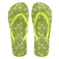 thumbnail image 4 of 50 Pairs of Bulk Wholesale Flip Flop Sandals for Women, Weddings, House Guests, Indoor and Backyard Outdoor – 50 Pairs of Flexible Flip Flop Sandals for Women in Tropical Daisies, 4 of 6
