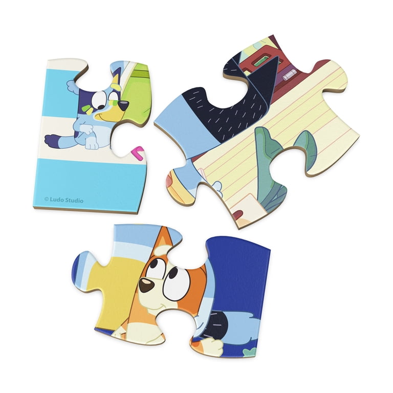 Spin Master Bluey 6-Pack Wood Puzzles Collection photo 5