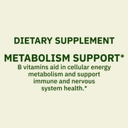 Spring Valley Super Vitamin B-Complex Dietary Supplement, 100 Count, Tablets for Metabolism Support