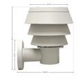 thumbnail image 1 of Triple Tier Series Wall Mount GS-126W - Gamasonic Solar Lighting, 1 of 5