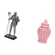 thumbnail image 5 of Figura de escritorio,Estatua de caballero,arte,artesanía,coleccionable,escritorio,oficina,Tarro de cerámica para jengibre,Jarrón de cerámica con jengibre y arreglo floral,Jarrón decorativo, 5 of 8