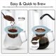 thumbnail image 4 of 50 Filtros de Café Portátiles, Filtros de Café Reutilizables No Tejidos, para Encapsular Café/Té Molido, Verter Sobre, 4 of 5