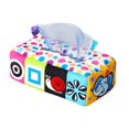 thumbnail image 1 of Paper Towel Toys Finger Exercise Soft Safe Montessori Durable Creative Simulated Baby Plush Storage Box, 1 of 16