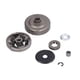 thumbnail image 3 of Kit De Montaje De Embrague, Rueda Dentada De Llanta De Embrague De Alta Dureza Tamaño Estándar S2 Aleación De Acero 3/8in -7 Para STIHL MS660 066 064 MS640 MS661 ANGGREK Otros, 3 of 8