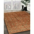 thumbnail image 2 of Ahgly Company Indoor Rectangle Traditional Mahogany Brown Persian Area Rugs, 5' x 8', 2 of 6