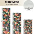 thumbnail image 4 of Pioneer Flower Floral Print Pattern Kitchen Rugs Sets Of 3,Kitchen Runner Rugs Non Skid Washable,Decorative Kitchen Floor Mats for Kitchen,Sink,Laundry,17"x30"+ 17"x47" + 17"x59", 4 of 6