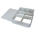 Mainstays 7Section Drawer Organizer, White
