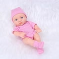 thumbnail image 1 of 7.48 Inch Soft Newborn Baby Dolls Vinyl Baby Dolls With Clothes Set Including Pacifier Realistic Doll Look Real, 1 of 7