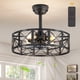 thumbnail image 1 of Ventilador de techo con luces Fanbulous de 20" con control remoto, 1 of 7
