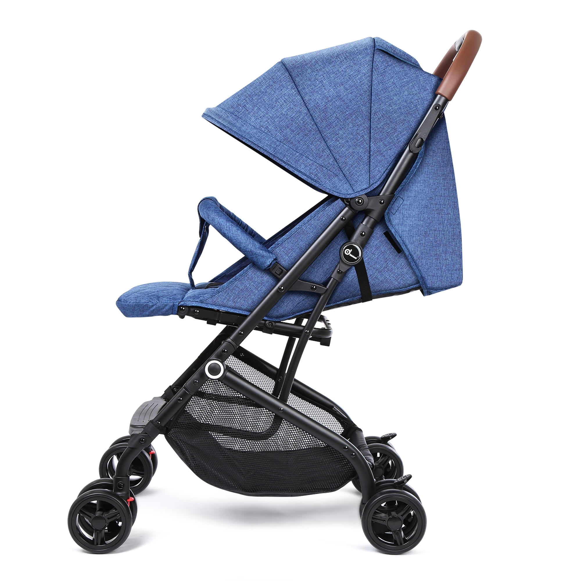 umbrella stroller with cup holder and basket