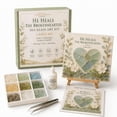thumbnail image 2 of Mivyn Psalms of Comfort & Strength Sea Glass Art Kit, Christian DIY Craft Kit with Inspirational Bible Verse Design, Gift for Home Art Decor,#He Heals The Brokenhearted, 2 of 6
