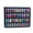 A001- Multicolor, variant on Glow in The Dark Accessories, Glow in The Dark Powder, 2 in Mini Glass Bottles with Lids, Modeling Material Accessories, 48 Color Assortment, Scrapbooking Embellishments, Resin