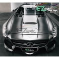 thumbnail image 6 of Premium Matte Metallic Satin Pearl CHARCOAL GRAY Vinyl Wrap Full Entire Car Air Bubble Free, 6 of 7