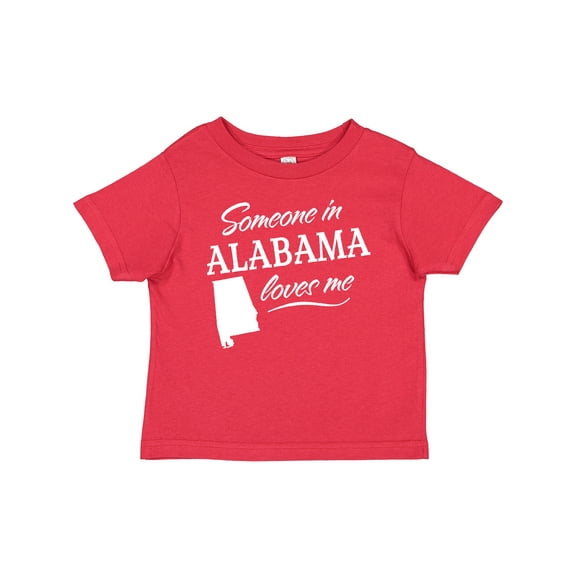 Inktastic Someone in Alabama Loves Me Boys or Girls Baby T-Shirt