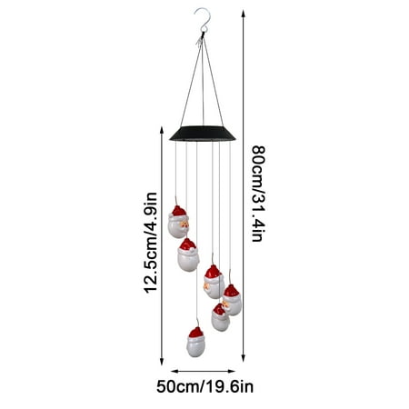 

Christmas Clearance Decorations Christmas Clearance Decorations Small Christmas Decorations Christmas Garden Decoration Solar Solar Santa Claus Bear Wind Chime Pendant B