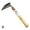 L shape, variant on Clearance! Japanese Weeding Sickle Hand Sickle, Hand Hoe Weed Remover Tool Japanese Weeding Sickle, Hoe Gardening Tools for Weeding and Cultivating, Stainless Steel Hoe for Gardening J8F6