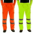thumbnail image 5 of Hi Vis Trousers High Visibility Bottoms Workwear reflective Tape Safety Pants, 5 of 10
