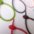 thumbnail image 2 of Organizador de gestión de bridas de silicona reutilizable con clip para bolsa de corbata de silicona colorida (24 piezas) Botao, 2 of 5