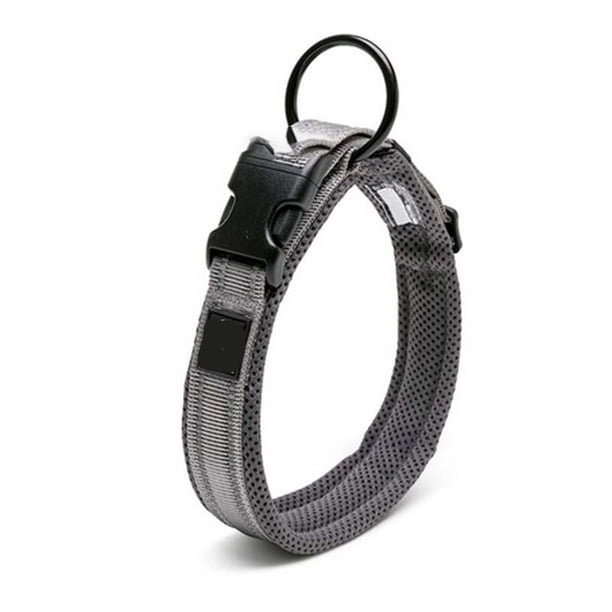 Collar para perros suave, acolchado y reflectante para perros grandes, medianos y pequeños - Arnés a juego,