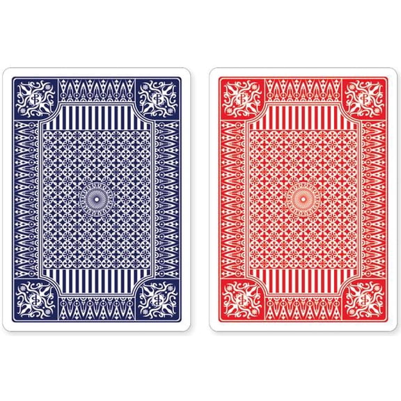 Blue and Red Premium Playing Cards, Two Standard Decks (Other)