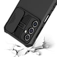 thumbnail image 2 of For Samsung s25 Plus/s24 Plus Easy Viewing Kickstand Camera Protection Hybrid Case Cover - Black, 2 of 3
