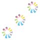 thumbnail image 5 of Wosthever 10 Pieces Cartoon Dessert Fruit Forks Appetizers Portable Kitchen Sandwich Flatware Kids Supplies Cakes Mini Holiday Egg Type1 NO1 Wosthever CBP054846, 5 of 6