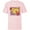 Soft Pink, variant on Disney The Lion King 30th Anniversary Simba & Nala Cubs - Short Sleeve T-Shirt for Kids - Customized-White