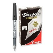 Pilot 90010 Varsity Fountain Pen, Black Ink, Medium by Pilot;12 Total