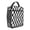 Black and White-1, variant on Rainbow Checkered Pattern Insulated Lunch Bag for Men Women,Waterproof Lunch Box for Work,Picnic or Travel,Thermal Insulation,10.63x9.06x3.54 Inches