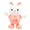 Pink, variant on TERGAYEE Electric Dance Little Rabbit, Interactive Baby Toys, Music Dance Meng Meng Rabbit Lantern Children's Toys, Boys And Girls Toys Birthday Gifts
